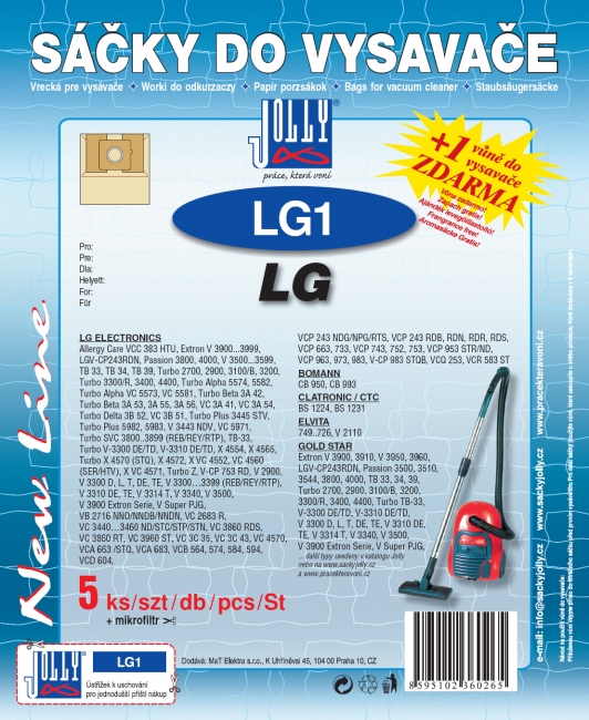 LG1 - sáček do vysavače HANSEATIC
