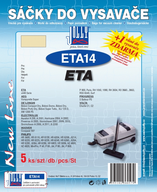ETA14 - sáček do vysavače AEG