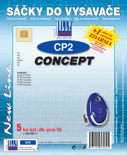 CP2 - sáček do vysavače CONCEPT