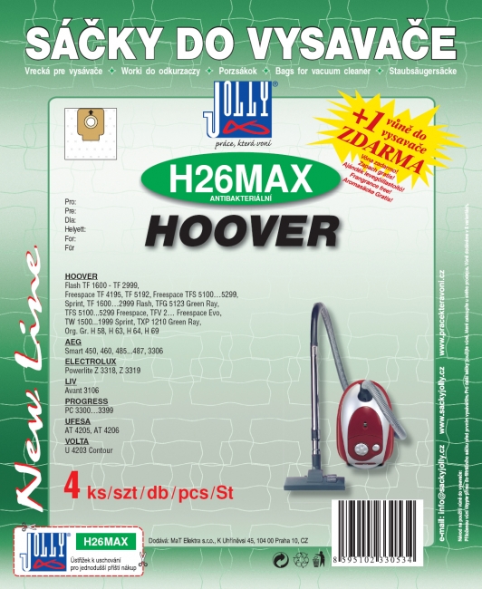 H26 MAX - sáček do vysavače ELECTROLUX